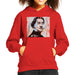Sidney Maurer Original Portrait Of Spanish Artist Salvador Dali Kid's Hooded Sweatshirt