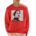 Sidney Maurer Original Portrait Of Spanish Artist Salvador Dali Kid's Sweatshirt