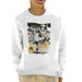 Sidney Maurer Original Portrait Of Sandy Koufax Kid's Sweatshirt