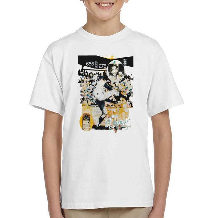 Sidney Maurer Original Portrait Of Sandy Koufax Kid's T-Shirt