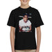 Sidney Maurer Original Portrait Of Giants Star Willie Mays Kid's T-Shirt