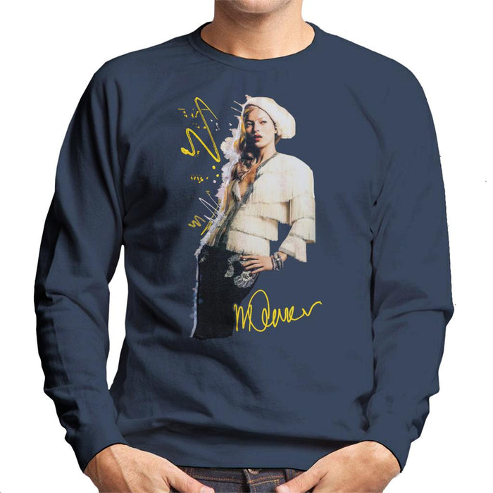 Sidney Maurer Original Portrait Of Supermodel Kate Moss Men's Sweatshirt