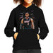 Sidney Maurer Original Portrait Of LeBron James Miami Heat Jersey Kid's Hooded Sweatshirt
