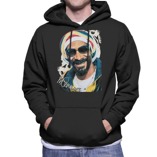 Sidney Maurer Original Portrait Of Snoop Dogg Gold Grill Men's Hooded Sweatshirt