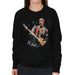 Sidney Maurer Original Portrait Of Guitarist Jimi Hendrix Women's Sweatshirt