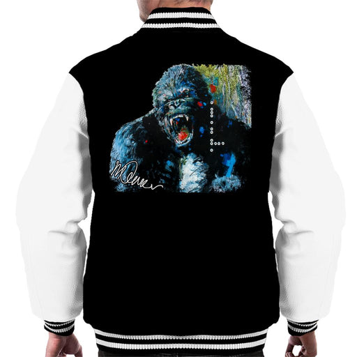 Sidney Maurer Original Portrait Of King Kong Men's Varsity Jacket