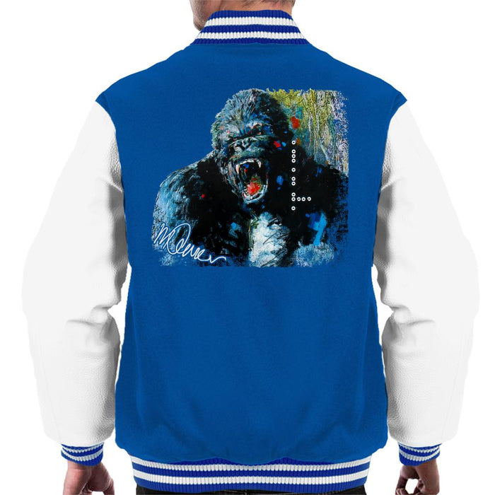 Sidney Maurer Original Portrait Of King Kong Men's Varsity Jacket