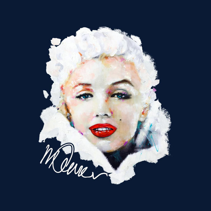 Sidney Maurer Original Portrait Of Actress Marilyn Monroe Women's Sweatshirt