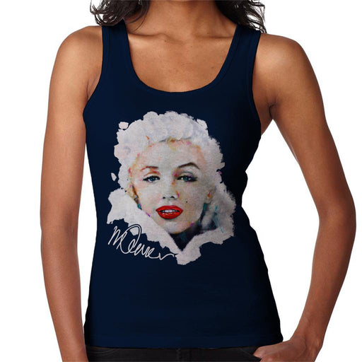 Sidney Maurer Original Portrait Of Actress Marilyn Monroe Women's Vest